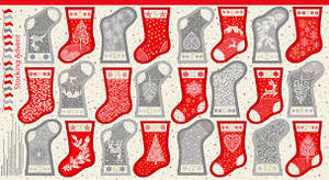 Christmas Quilt Panels: Scandi Mini Stocking Advent