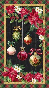 Christmas Quilt Panels: Holiday Splendor Panel - Whistler Studios