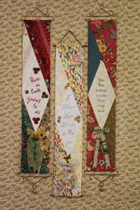 Standford Hall Designs: Stripy Bell Pull #W62