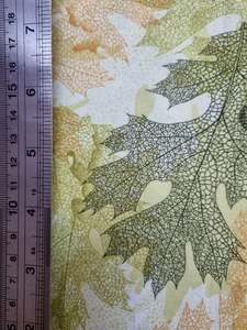 Landscapes Patchwork Fabrics 1: Summer Oak Leaves