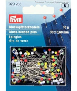 Pins: Prym Glass Headed Pins