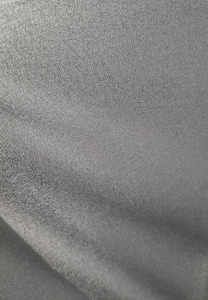 Chiffon Georgette Fabric: Chiffon 100% Polyester W2263/Black