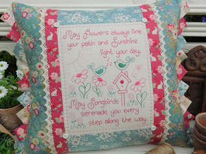 Cushion Patterns: Rivendale Song Birds Cushion