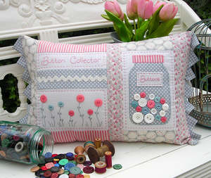 Cushion Patterns: Rivendale  Button Collector Cushion