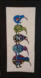 Wall Hanging Patterns: NZ Kiwi Stack Wall Hanging Pattern