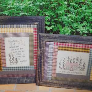 A Little House Stitchery Pattern