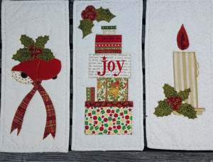 Christmas Patterns Advent Calenders: Three Christmas Hangers