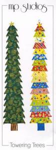 Christmas Patterns Advent Calenders: Towering Trees Pattern