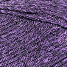 FiddleSticks Superb Tweed 10ply Aran Purple 75115