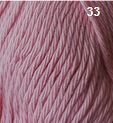 Cotton Yarn: Countrywide 8ply Soft Cotton 100g Rose Pink Shade 33