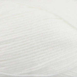 Fiddlesticks Superb 8ply 100g x 8 ply ANTI PILL Acrylic White 70001