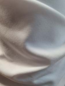 Knit Dress Fabrics: Ultra Knit White 150CM 89% Polyester 11% Spandex