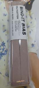 Bias Binding 10mm Beige