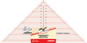 Cutters And Rulers: Sew Easy Ruler Triangle 7.5'' x 15''