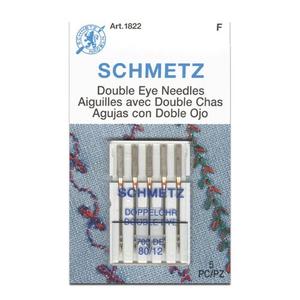 Sewing Machine And Overlocker Needles: Schmetz Double Eyed Needle 130/705 DE 80/12