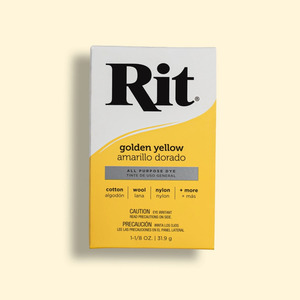 RIT Dye Powder Golden Yellow