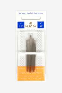 Hand Sewing Needles: DMC Darner No.1-5