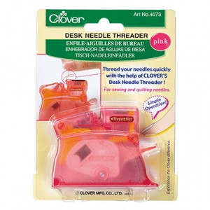 Clover: Clover Desk Needle Threader Pink