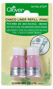 Clover Chaco Pen Liner Refil Pink