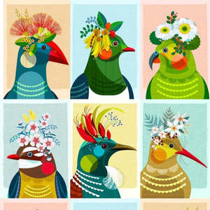 Feathered Friends Panel