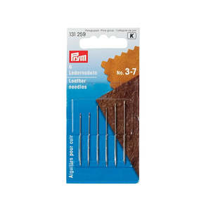 Prym Leather Needles No 3-7