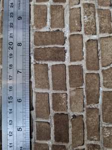 Landscapes Patchwork Fabrics 1: Brick Wall