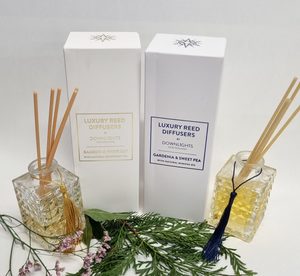 Products: Downlights Luxe Reed Diffuser - Cherrywood Florist Tauranga