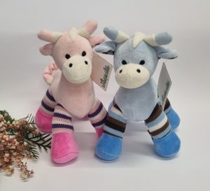 Products: Pink or Blue Giraffe Soft Toy - Cherrywood Florist Tauranga