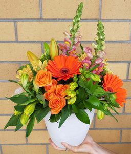 Products: Bright Eco Pot - Cherrywood Florist Tauranga
