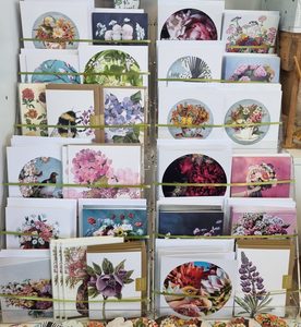 Greeting Card Gift Boxes and Flowers