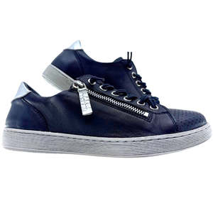 Sneakers: RILASSARE TATUM NAVY SILVER