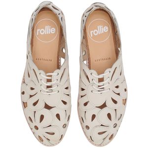 Sneakers: ROLLIE SIDECUT APPLIQUE BONE