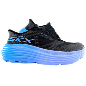 Sneakers: SKECHERS SLIP INS MAX CUSHIONING ENDEAVOUR BLACK BLUE