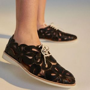 Rollie: ROLLIE SIDECUT APPLIQUE BLACK