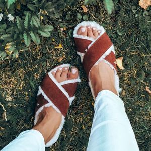 Slippers: EMU AUSTRALIA MAYBERRY CORKY TAWNY