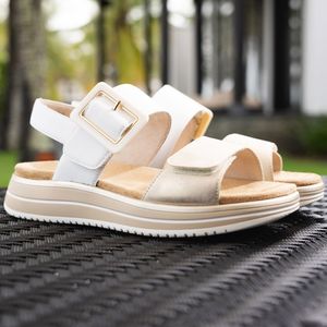 Flats: REMONTE SAM D1J WHITE PALE GOLD