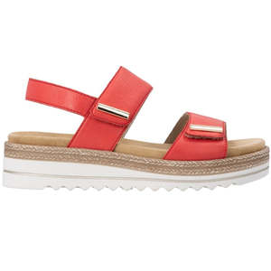 Flats: REMONTE SIMONE D0Q RED