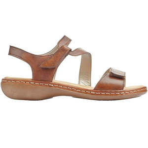 Flats: RIEKER HARRIS 659 TOFFEE