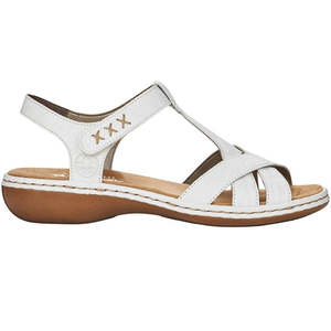 Flats: RIEKER HERTFORDSHIRE 659 WHITE