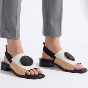 Heels: BELLE SCARPE RAP WHITE CREMA