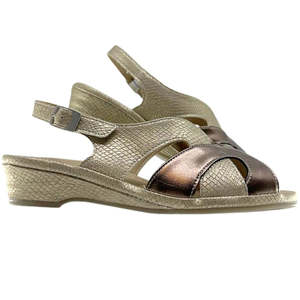 Heels: SUAVE EZRI GOLD COMBO