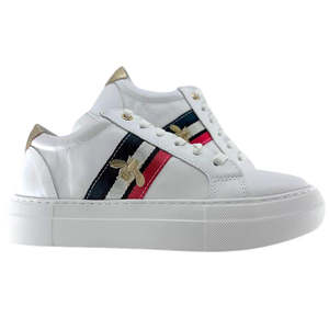 Gelato: GELATO ZONK WHITE GOLD STRIPE