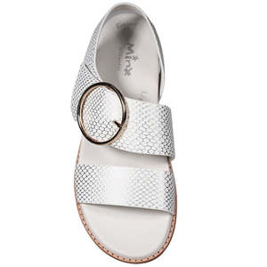 MINX WILLA WHITE GOLD EMBOSS