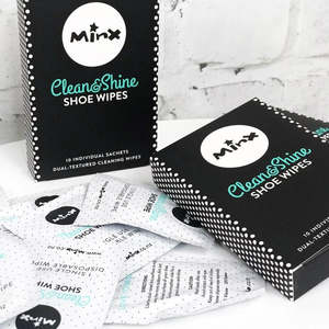 Minx: MINX CLEAN & SHINE SHOE WIPES