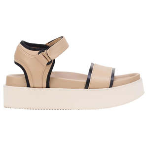 Rollie: ROLLIE ACE SANDAL LATTE BLACK