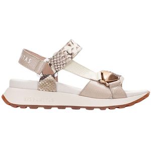 Hispanitas: HISPANITAS MAUI CHV253896 TAUPE SNAKE LATTE