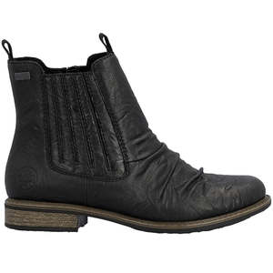 Boots: RIEKER CHARLOTTE 748 BLACK