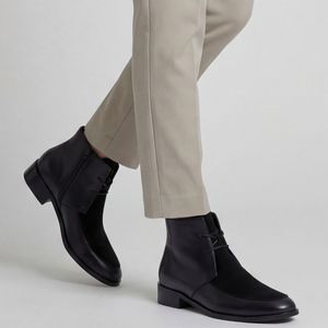 Boots: BELLE SCARPE ROSEN BLACK SUEDE
