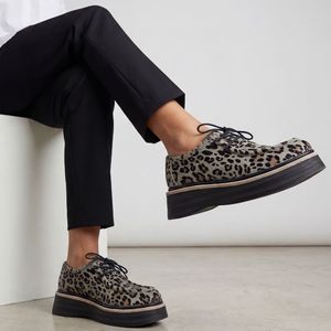 Sneakers: ALFIE & EVIE MILLIE LEOPARD PONY