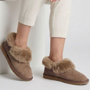 Slippers: EMU PLATINUM MINTARO MUSHROOM